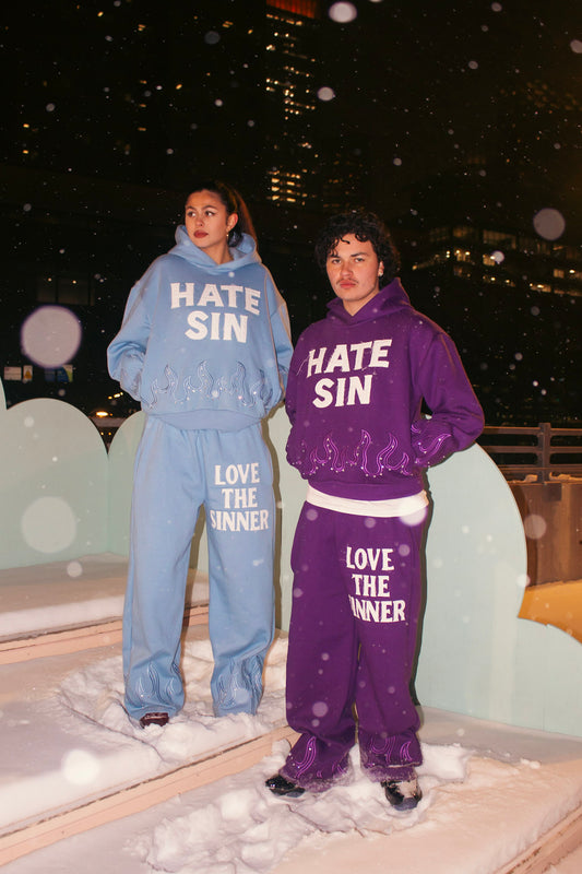 BABY BLUE & PURPLE TRACKSUIT BUNDLE🩵💜