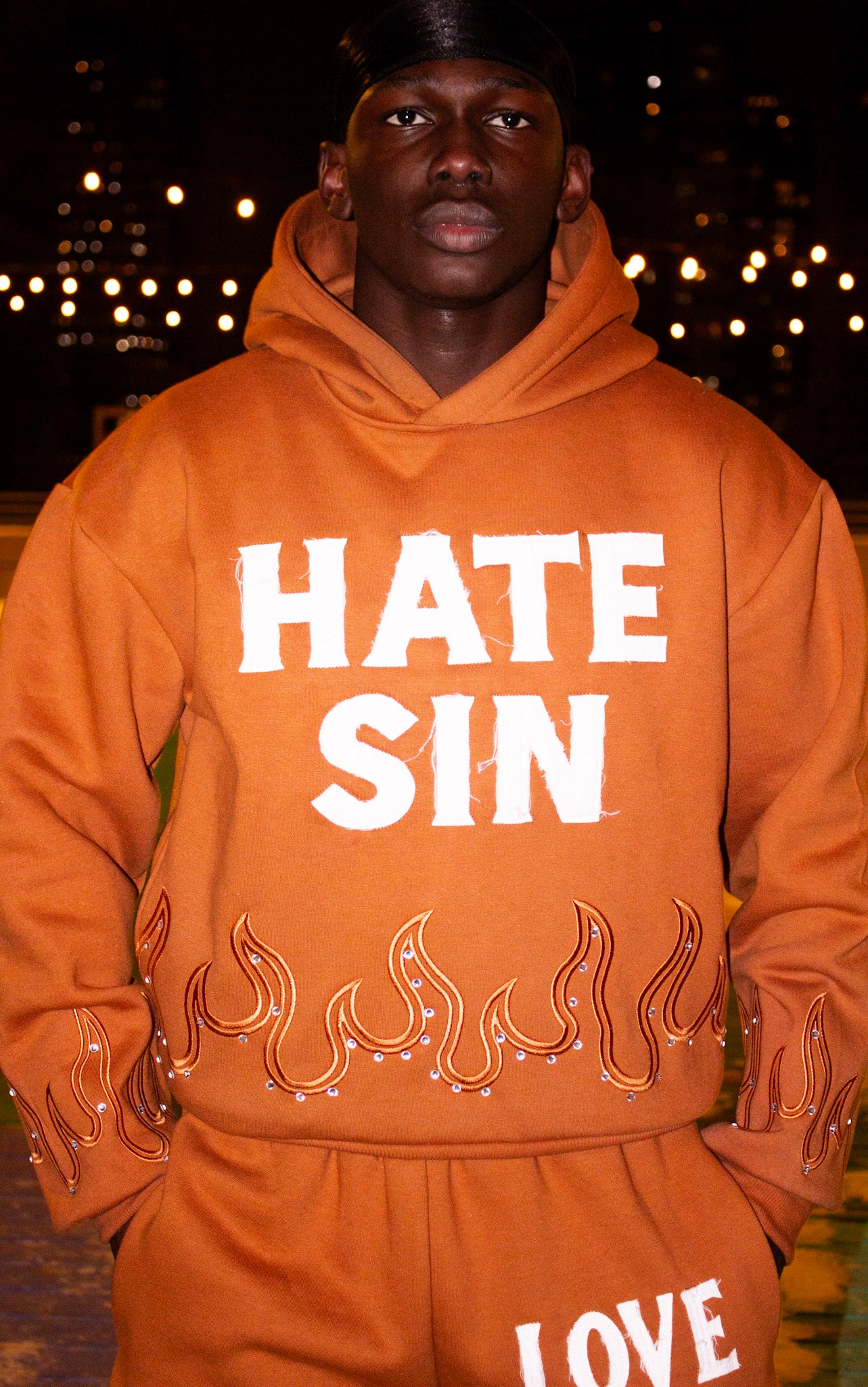 BRONZE HATE SIN HOODIE!