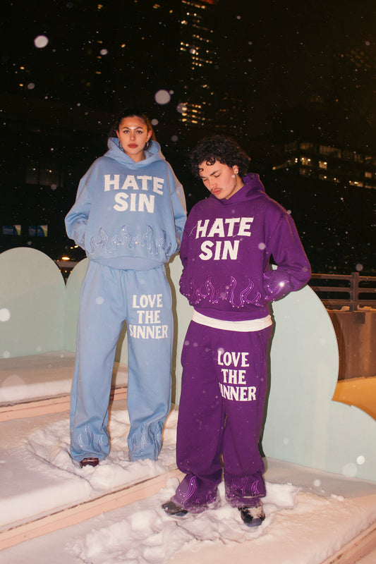 BABY BLUE & PURPLE TRACKSUIT BUNDLE🩵💜