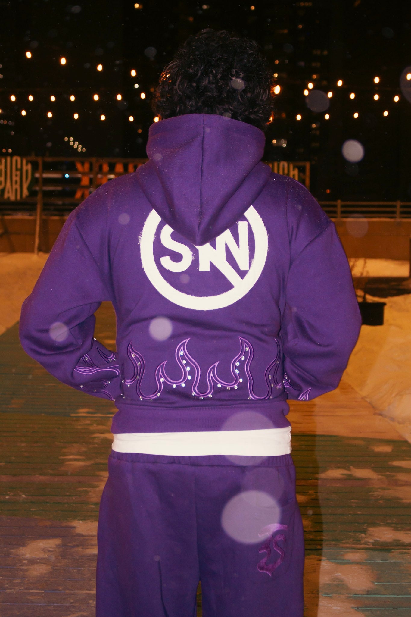 PURPLE HATE SIN HOODIE!