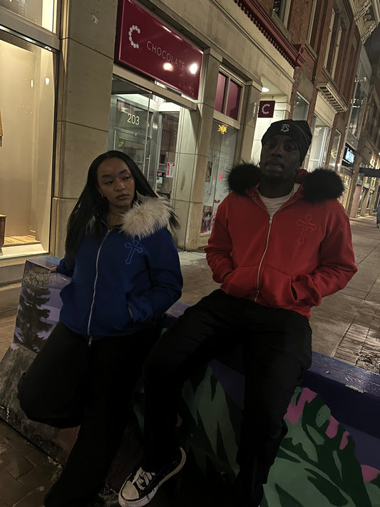 2 HOODIES BUNDLE MIX & MATCH! 💙❤️