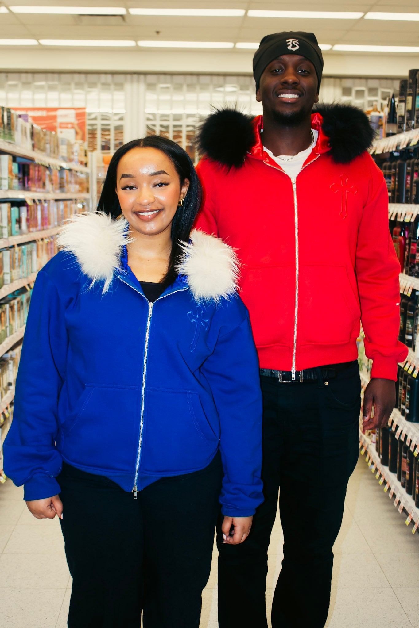 2 HOODIES BUNDLE MIX & MATCH! 💙❤️