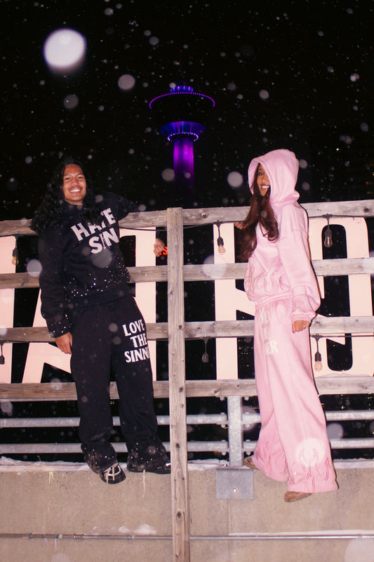 BLACK & PINK TRACKSUIT BUNDLE🖤🩷